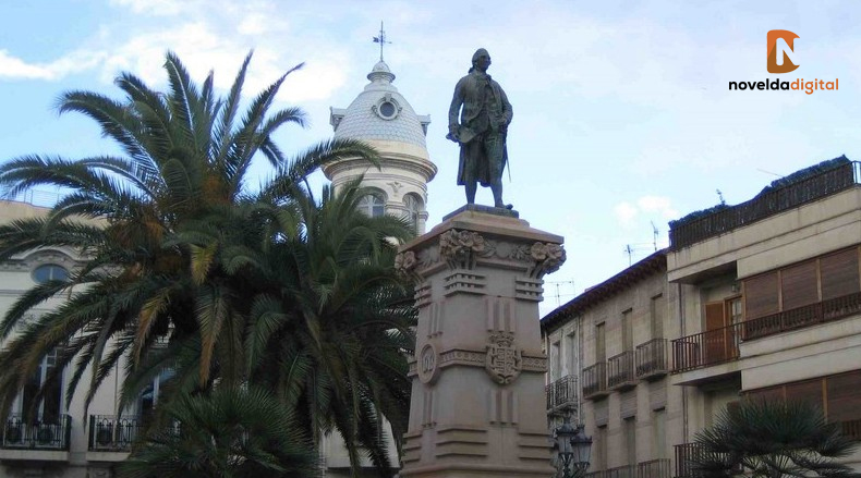 Jorge Juan y Santacilia - Plaza de España - Novelda