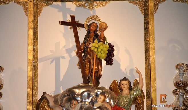 Santa María Magdalena en el altar de San Pedro